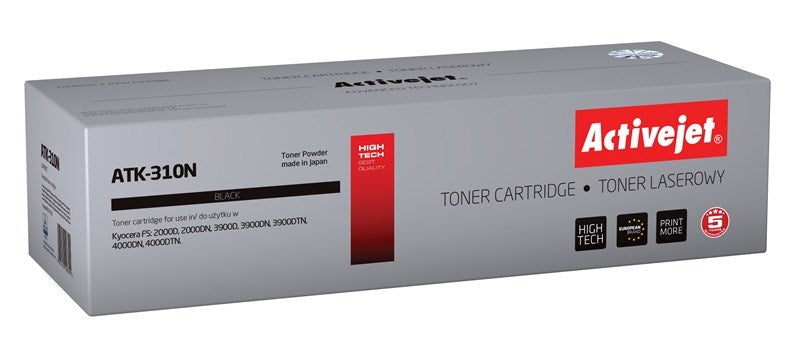 Activejet ATK-310N toner for Kyocera printer, Kyocera TK-310 replacement, Supreme, 12000 pages, black - KorhoneCom