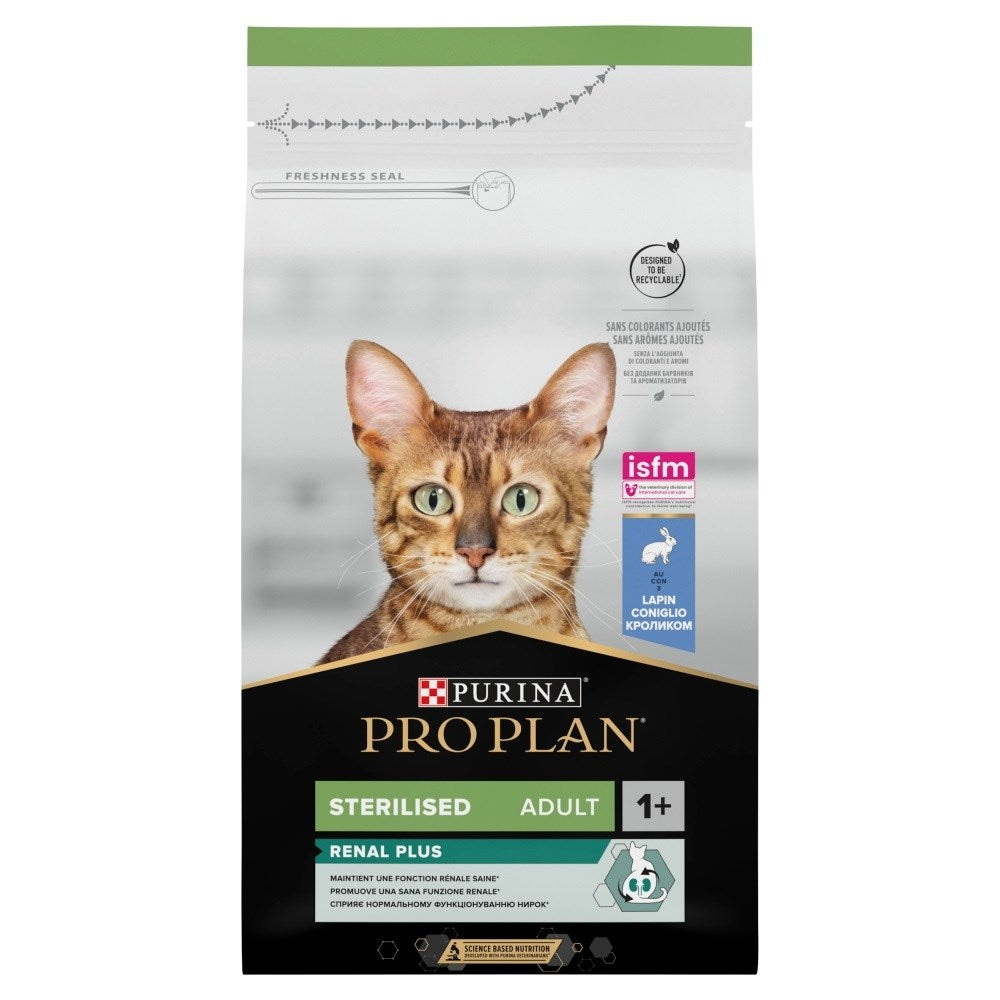 PURINA Pro Plan Sterilized Renal Plus - kissan kuivaruoka - 1,5 kg