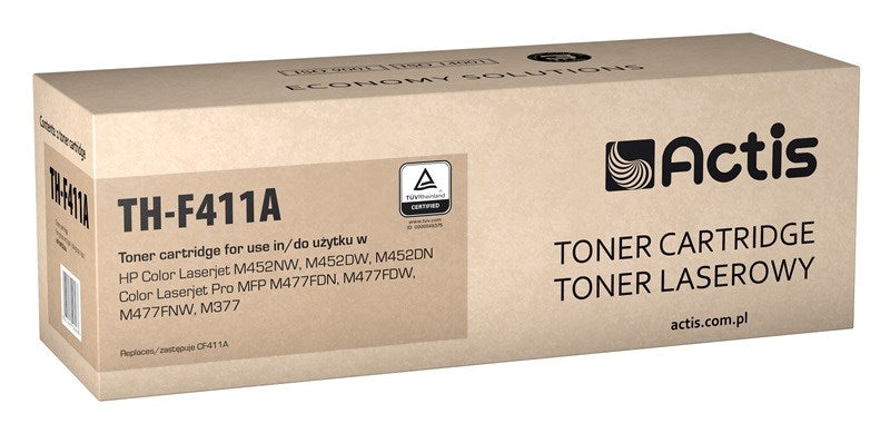 Actis TH-F411A toner (replacement for HP 410A CF411A, Standard, 2300 pages, cyan) - KorhoneCom