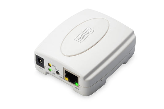Digitus Fast Ethernet -tulostuspalvelin USB 2.0