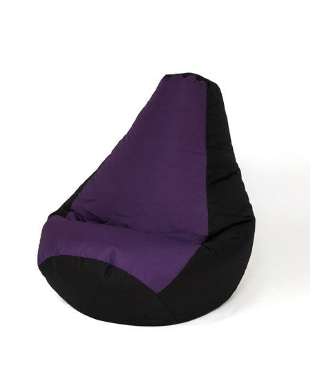 Sako pussipouff Pear musta-violetti XXL 140 x 100 cm - KorhoneCom