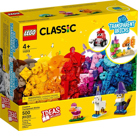 LEGO Classic 11013 Luovat läpinäkyvät palikat