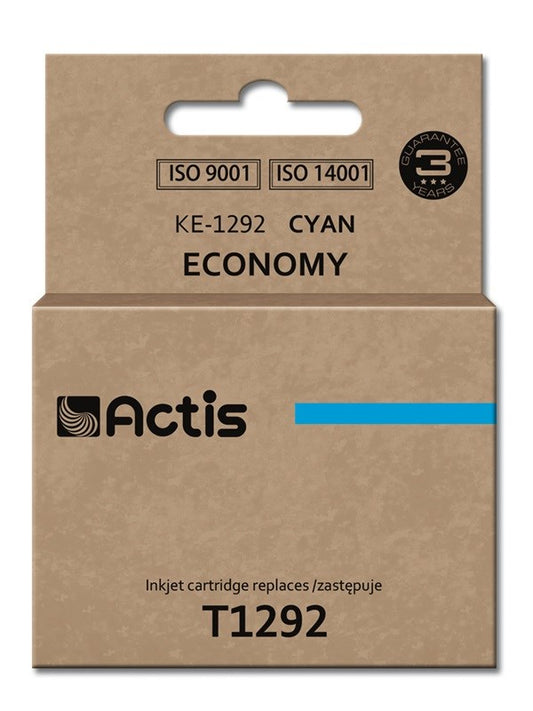 Actis KE-1292 muste Epson tulostimeen; Epson T1292 korvaava muste; Standard; 15 ml; syaani