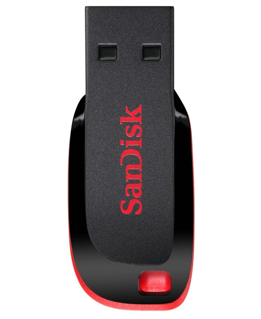 SanDisk Cruzer Blade USB-muistitikku 64 GB USB Type-A 2.0 Musta Punainen
