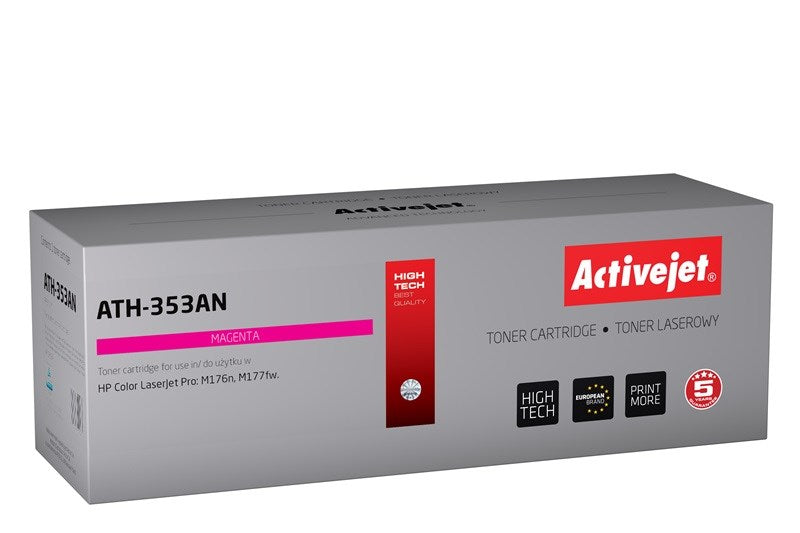 Activejet ATH-353AN toner (replacement for HP CF353A, Supreme, 1100 pages, magenta) - KorhoneCom
