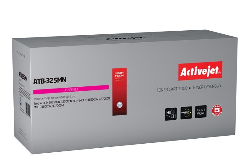 Activejet ATB-325MN toner for Brother printer, Brother TN-325M replacement, Supreme, 3500 pages, magenta - KorhoneCom