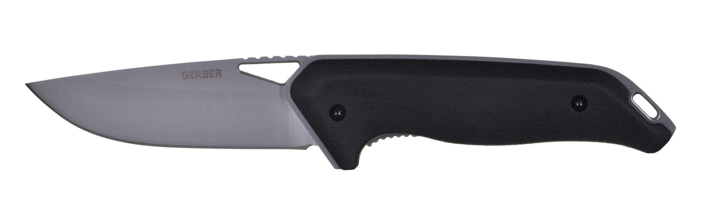 HUNTING KNIFE GERBER MOMENT FOLDER 31-003625 FOLDABLE BLACK - KorhoneCom