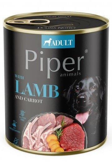 DOLINA NOTECI Piper Lamb with carrot - koiran märkäruoka - 800 g