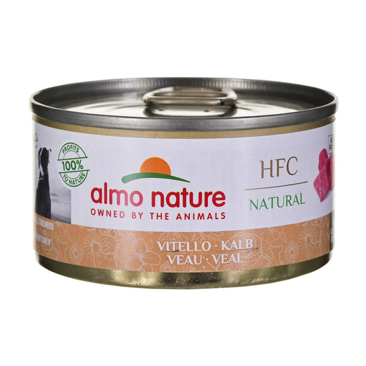 ALMO Nature HFC NATURAL vasikanliha - märkäruoka aikuisille koirille - 95 g