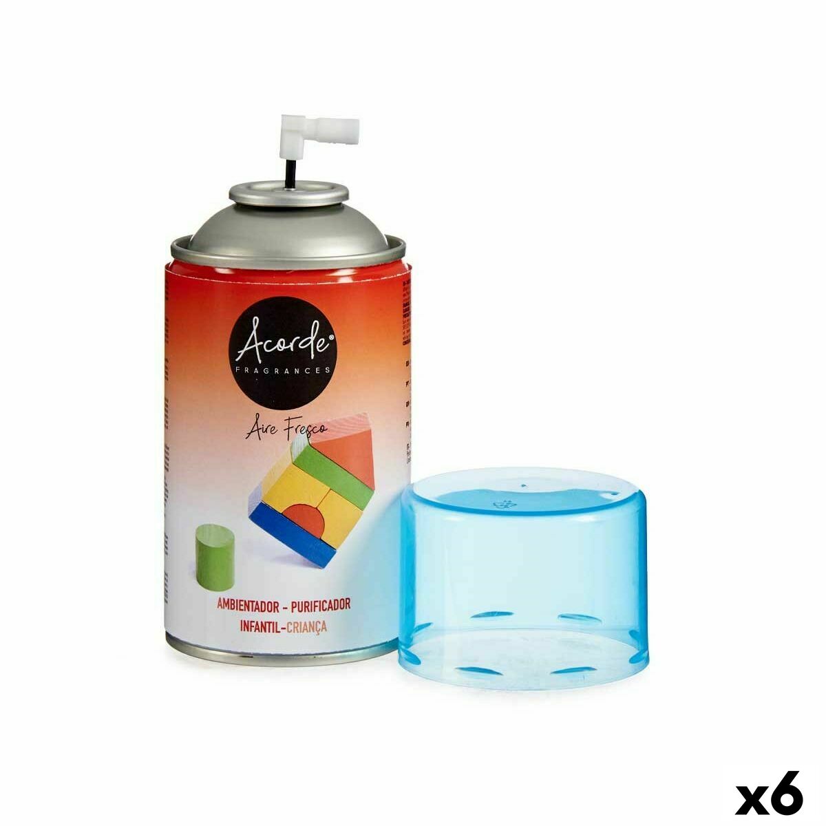 Ilmanraikastimen Täyttöpakkaukset Lasten tuoksu 250 ml (6 osaa)
