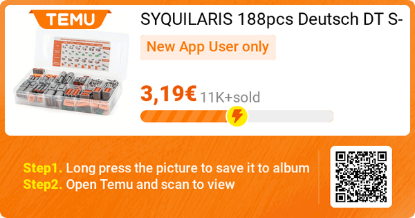 SYQUILARIS 188pcs Deutsch DT Series Connector Assortment @ Temu