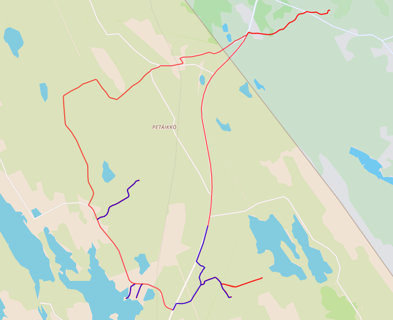 Ruudunmetsästys Hirskankaantieltä, Jynkäntieltä & Hutinmaantieltä