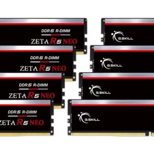 G.Skill Zeta R5 Neo F5-6800R3445G32GE8-ZR5NK muistimoduuli 256 Gt 8 x 32 Gt DDR5 6800 MHz ECC