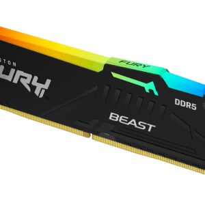 Kingston Technology FURY Beast 8GB 6000MT/s DDR5 CL40 DIMM RGB