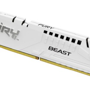 Kingston Technology FURY Beast 16GB 5600MT/s DDR5 CL40 DIMM White XMP