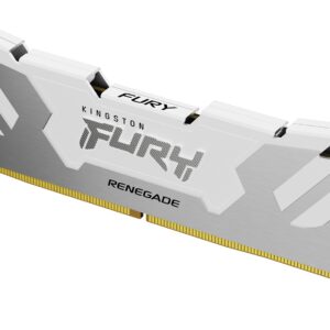 Kingston Technology FURY 16GB 6400MT/s DDR5 CL32 DIMM Renegade White XMP