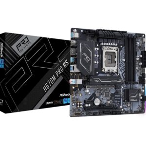Asrock H670M Pro RS Intel H670 LGA 1700 micro ATX