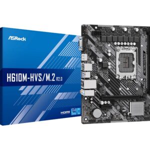 Asrock H610M-HVS/M.2 R2.0 Intel H610 LGA 1700 micro ATX