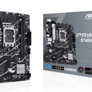 ASUS PRIME B760M-K Intel B760 LGA 1700 micro ATX