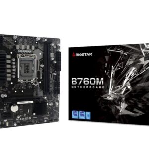 Biostar B760MX2-E D4 emolevy Intel B760 LGA 1700 micro ATX