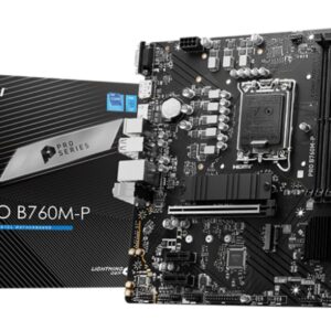 MSI PRO B760M-P emolevy Intel B760 LGA 1700 micro ATX