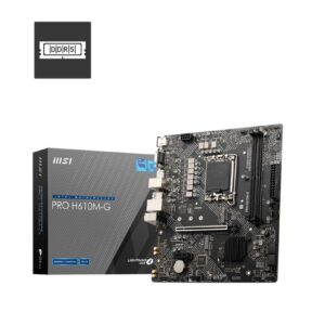 MSI PRO H610M-G emolevy Intel H610 LGA 1700 micro ATX