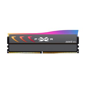 Silicon Power XPOWER Storm RGB -muistimoduuli 32 Gt 2 x 16 Gt DDR5 ECC (SP032GXLWU60CFDK)