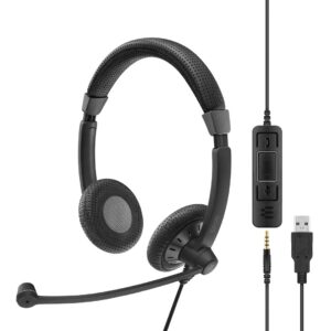 EPOS | SENNHEISER IMPACT SC 75 USB MS -kuuloke langallinen sanka Puhelut/musiikki USB Type-A musta