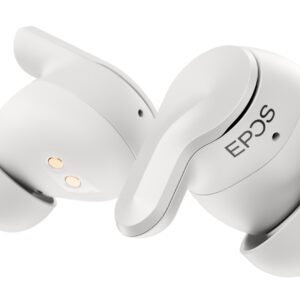 EPOS ADAPT E1 True Wireless Stereo (TWS) In-Ear Business/Everyday Bluetooth Headset valkoinen
