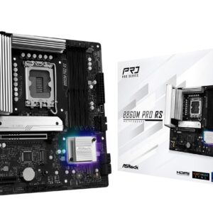 Asrock B860M Pro RS Intel B860 LGA 1851 (Socket V1) micro ATX