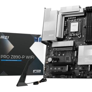 MSI PRO Z890-P WIFI-emolevy Intel Z890 LGA 1851 (Socket V1) ATX
